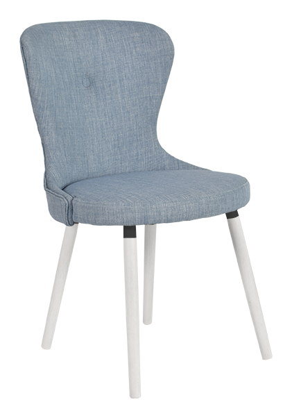 Betty stol blå textil - RGE - Möblera Online
