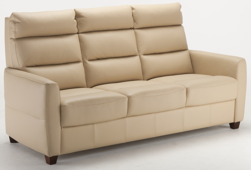Comforto 3-sits soffa i skinn - Pohjanmaan